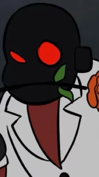 ai character: BlackGooGoo  background