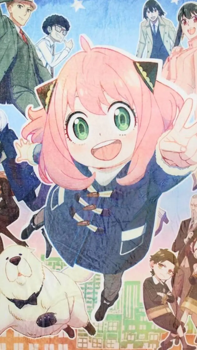 ai character: Anya forger background