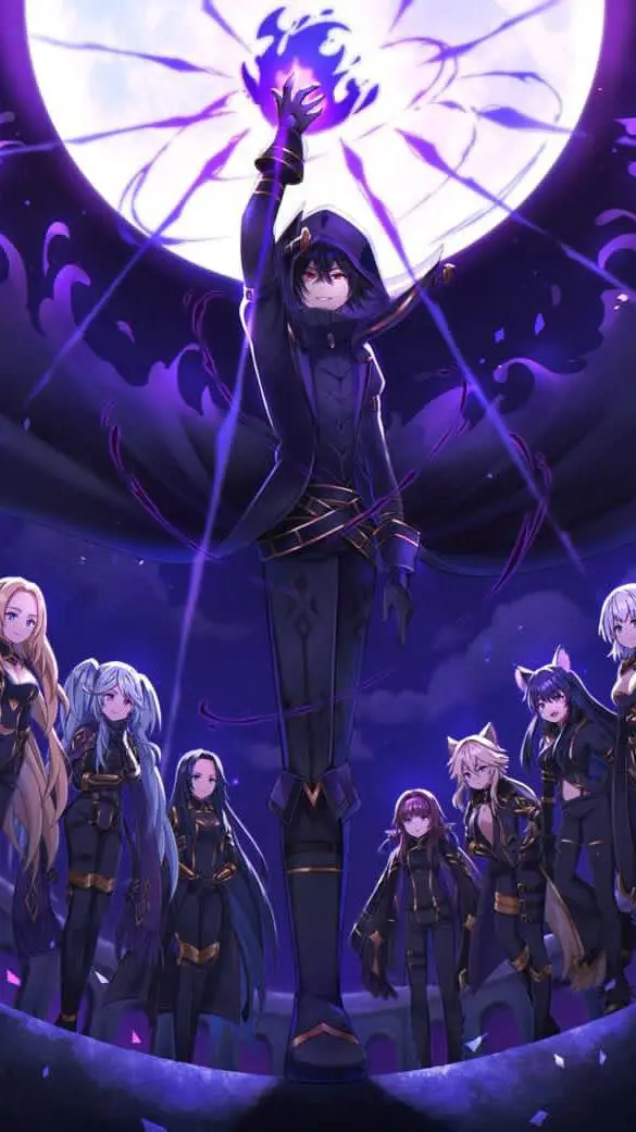 ai character: Shadow garden background