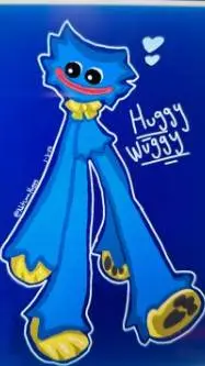 ai character: Huggy Wuggy background