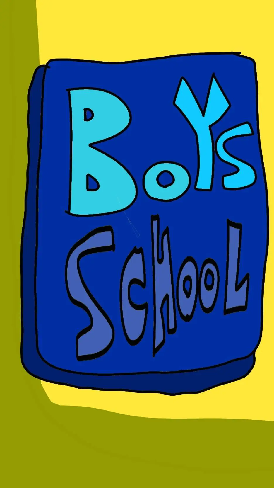 ai character: Boys School background