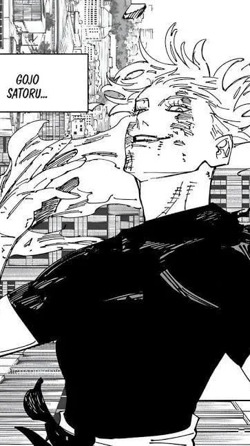 ai character: Gojo satoru background