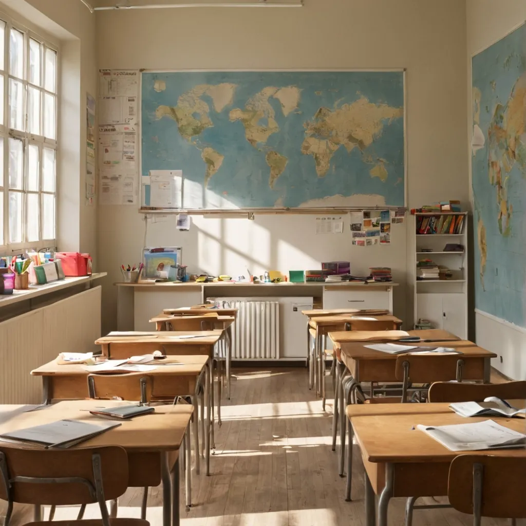 chat with ai character: New school