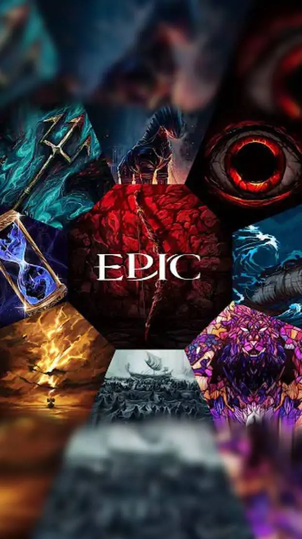 ai character: EPIC THE MUSICAL  background