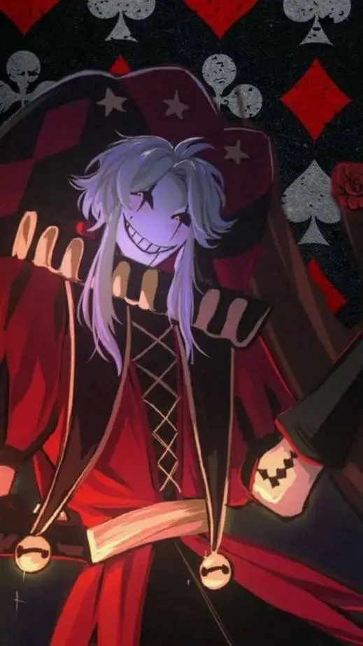ai character: ✿⁠ 🌼🌹pierrot ♥️ background