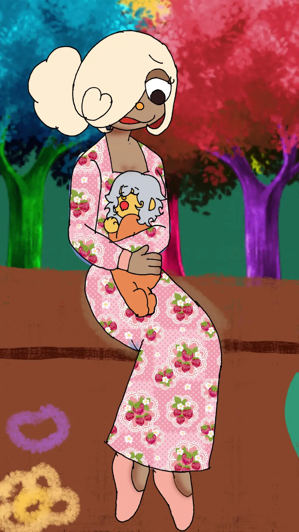 ai character: lucy Gutiérrez background