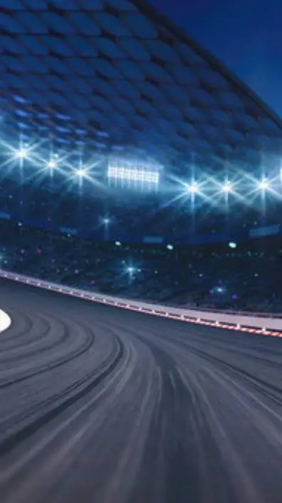 ai character: Race track background