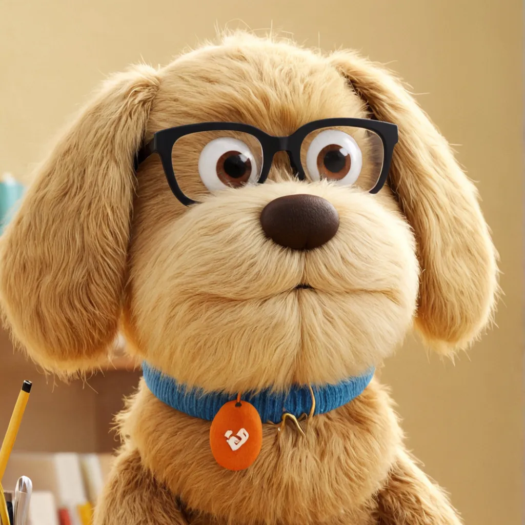 chat with ai character: The smart dog