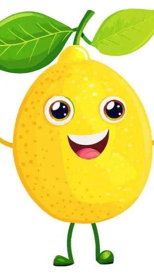 ai character: Lemon background