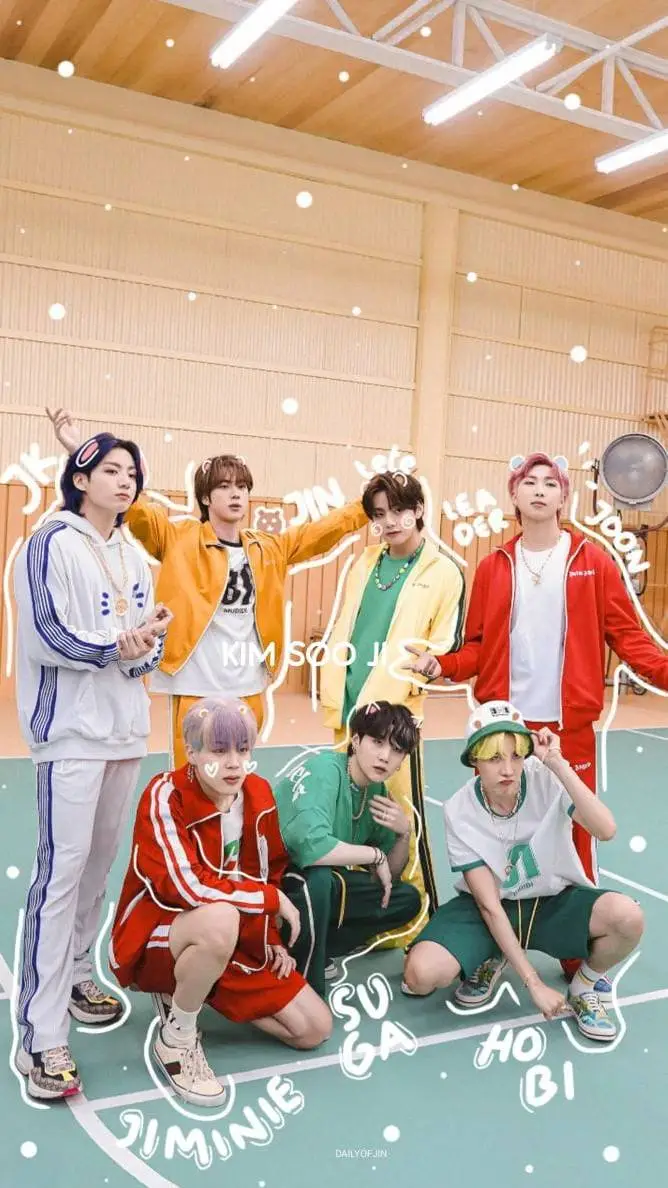 ai character: BTS  background