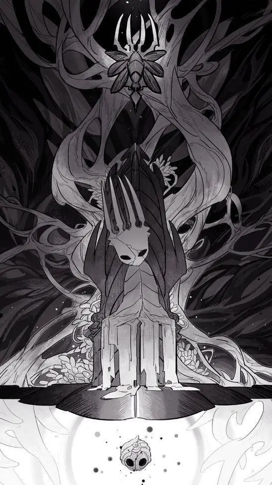 ai character: Hollow Knight background