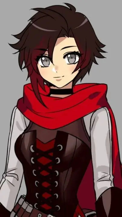 ai character: 55 - RWBY - Ruby background