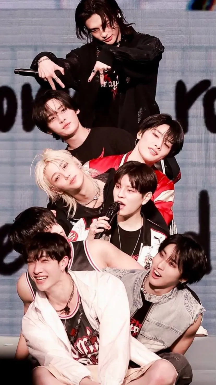 ai character: Stray kids school background