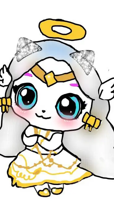 ai character: ★Golden Hearts★ background