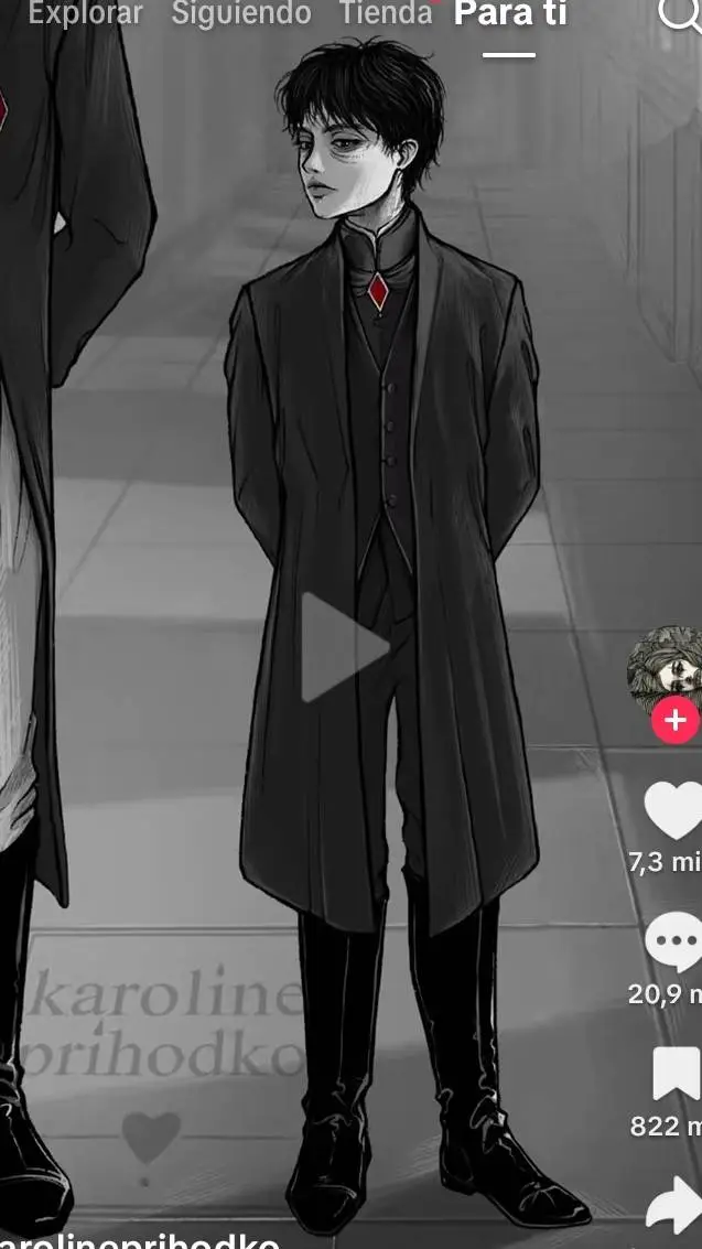ai character: Sebastián background