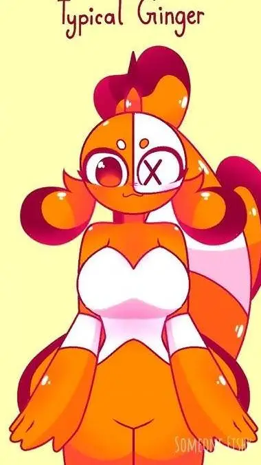 ai character: Ginger background