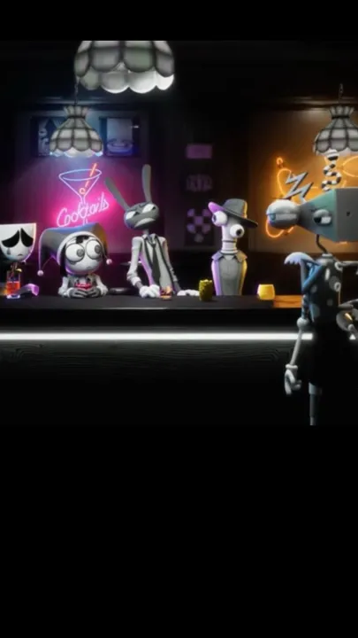 ai character: Tadc bar! background