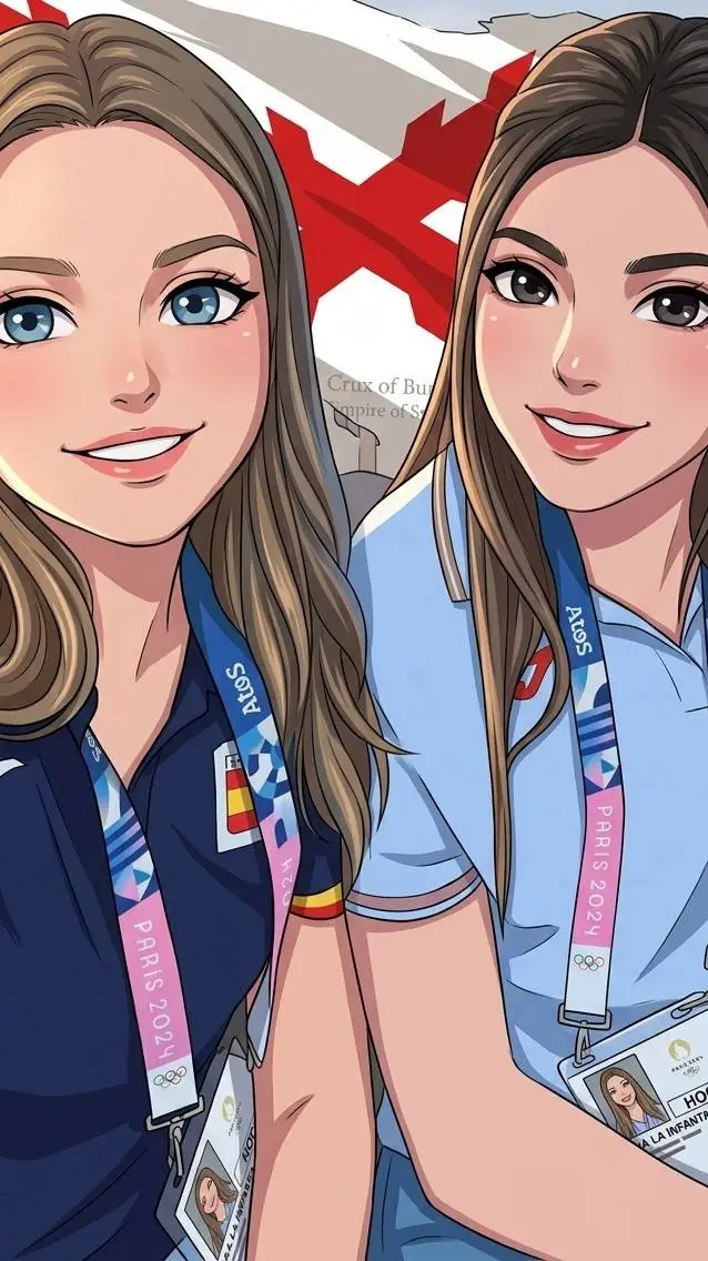 ai character: Leonor y Sofía ⚠️ background