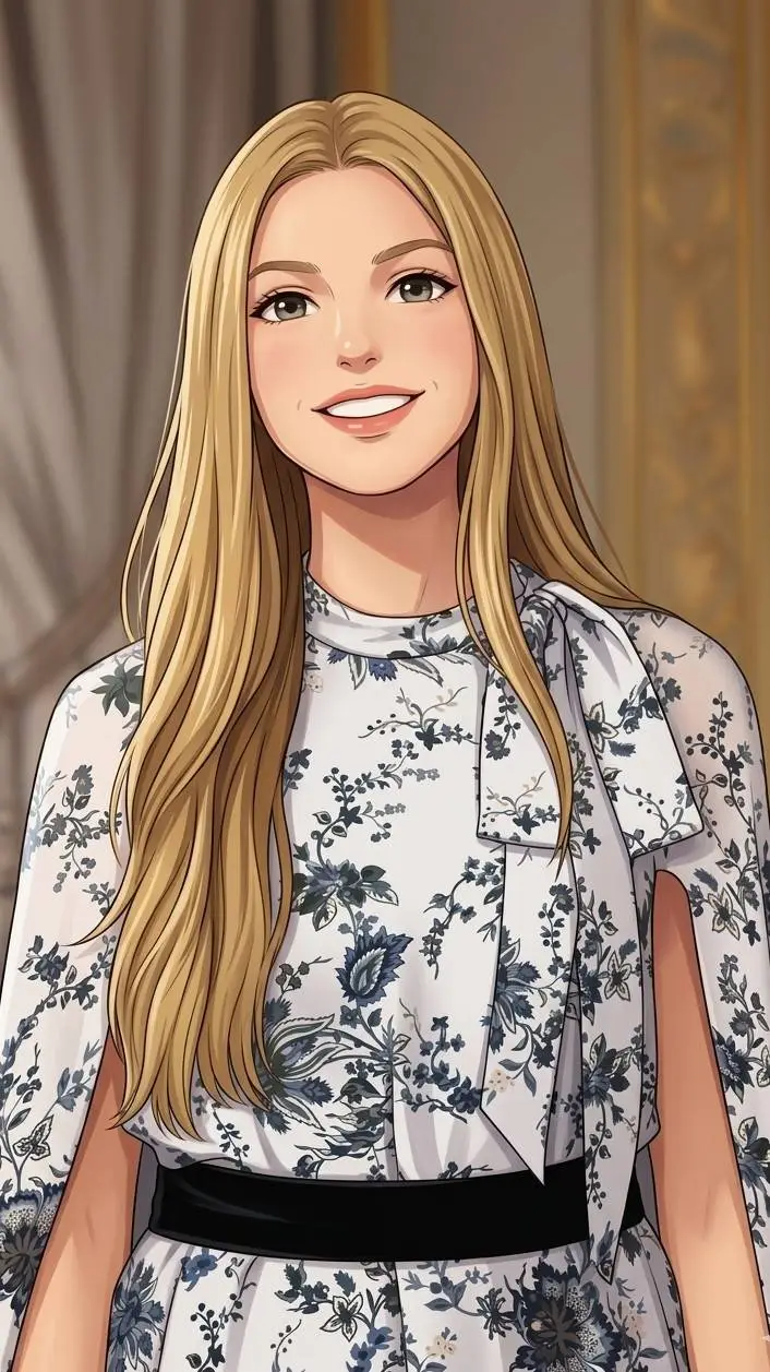 ai character: Infanta Sofía🇪🇸🇪🇸 background