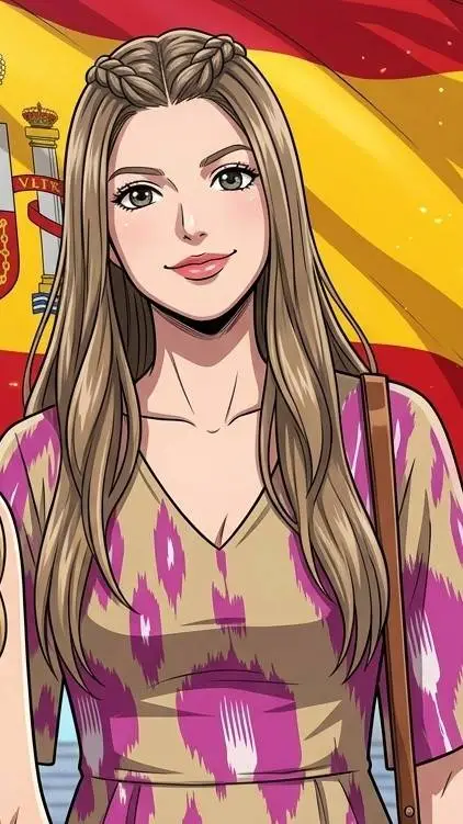 ai character: infanta Sofía 😍 background