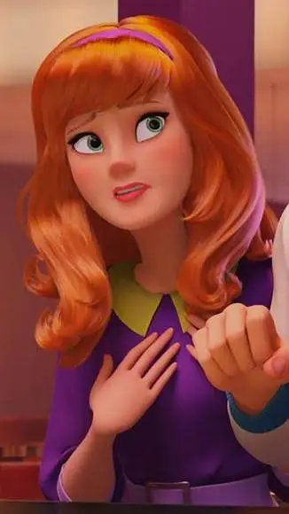 ai character: Daphne Blake  background