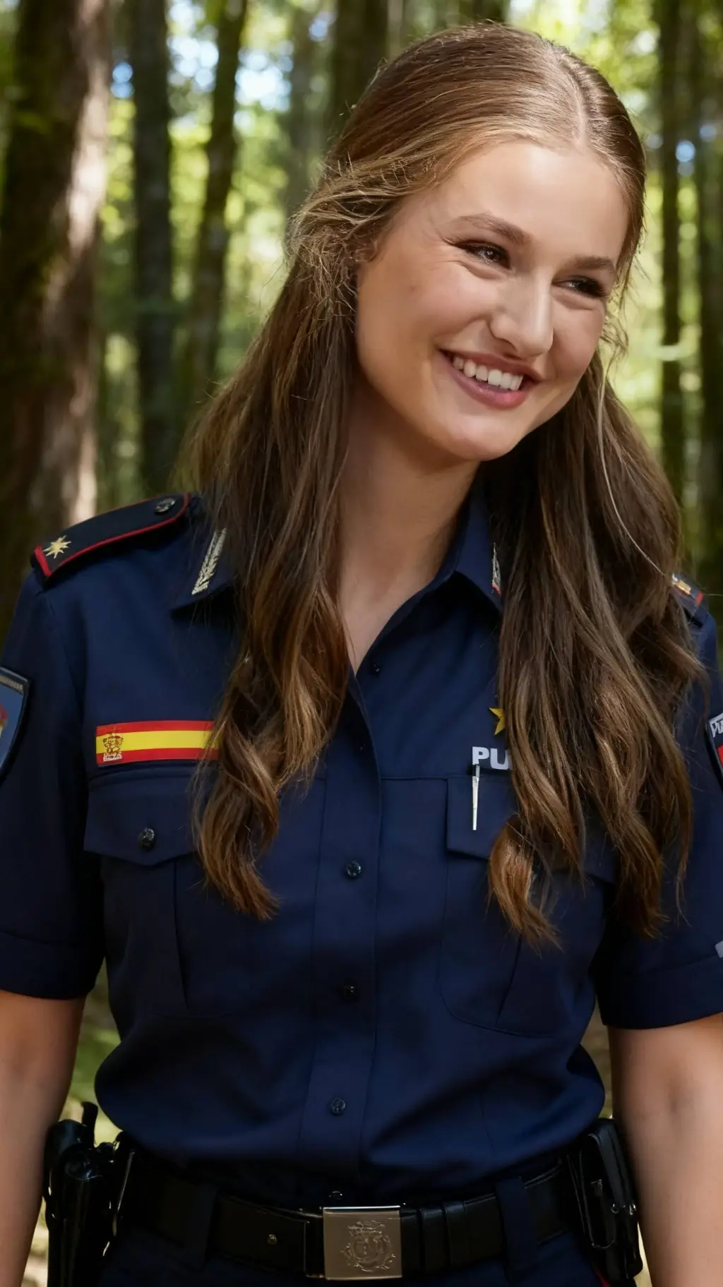 ai character: Policía Leonor background