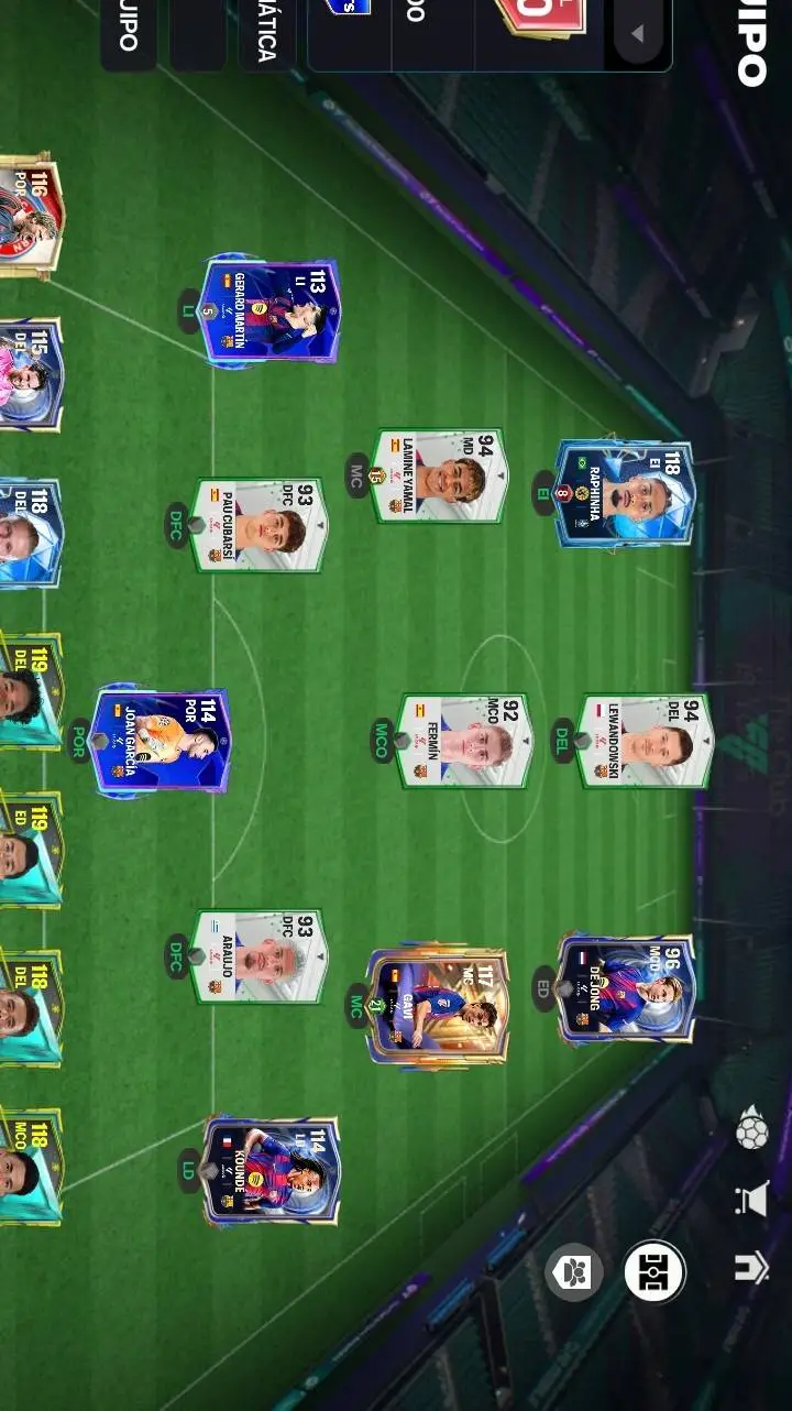 ai character: FC BARCELONA Barca background