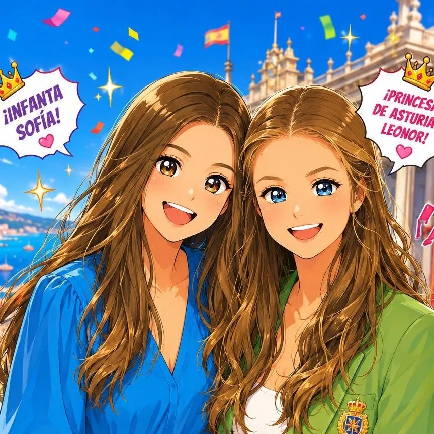 chat with ai character: Leonor y Sofía