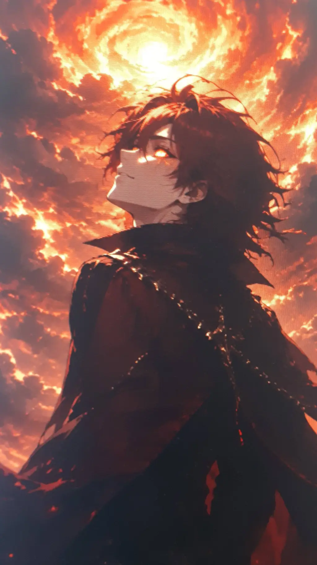 ai character: Lukas Volcaron background