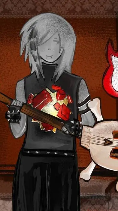 ai character: 🍺thomas 🎸 background