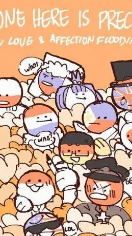 ai character: Countryhumans background