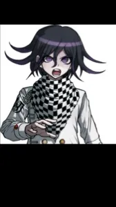 ai character: Drv3 in ur house background