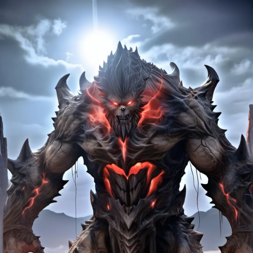 chat with ai character: giant monster