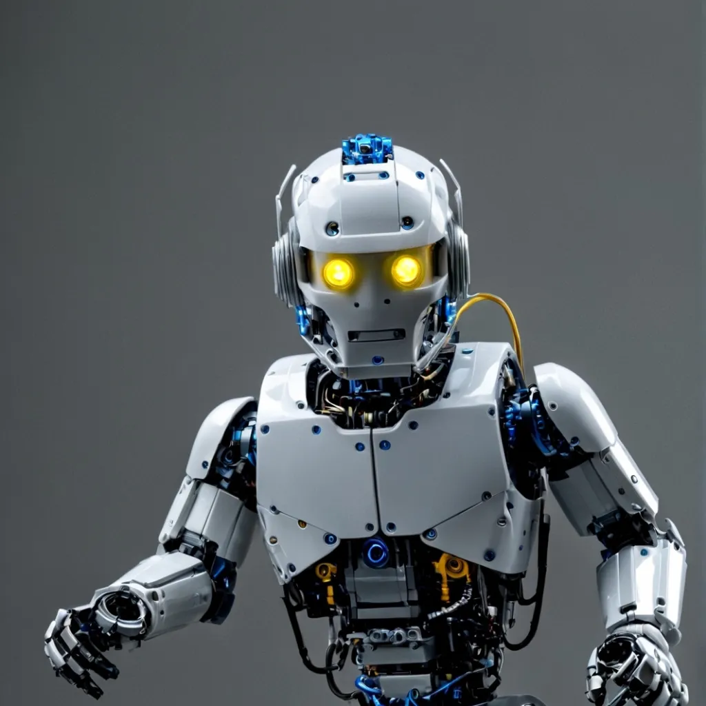 chat with ai character: robot