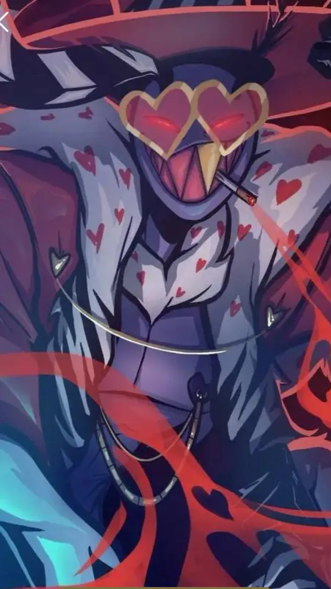 ai character: Valentino~ background