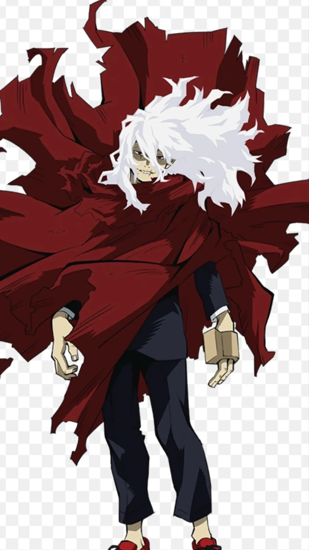 ai character: Shigaraki  background