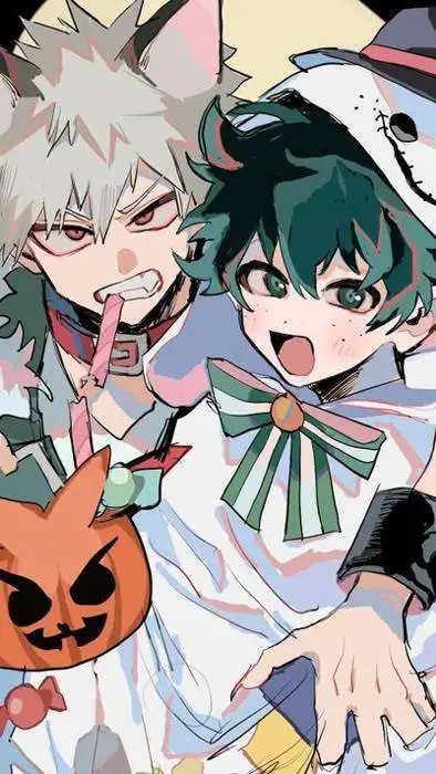 ai character: 🎃•MHA HALLOWEEN•🎃 background