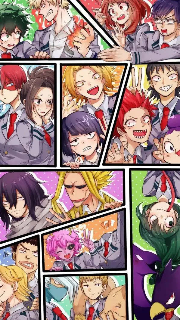 ai character: ~MHA Exam~ background