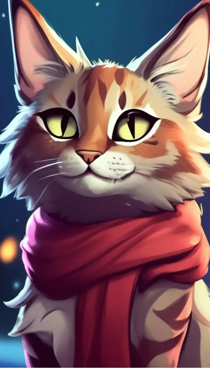 ai character: Гром background