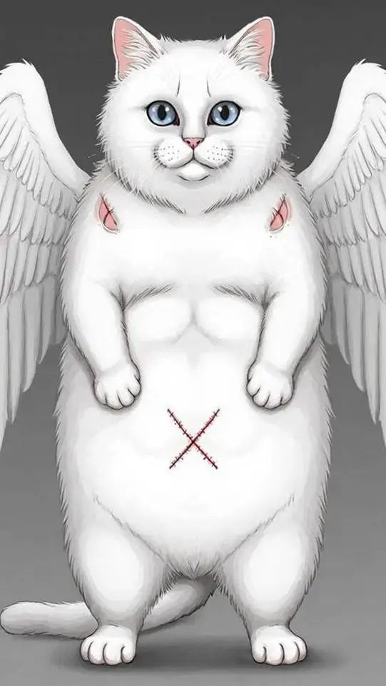 ai character: Снег  background