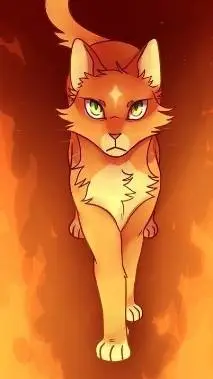 ai character: Рыжевик  background