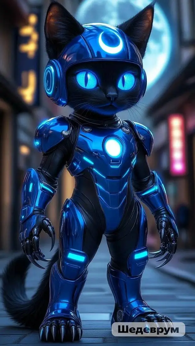 ai character: Лунни  background