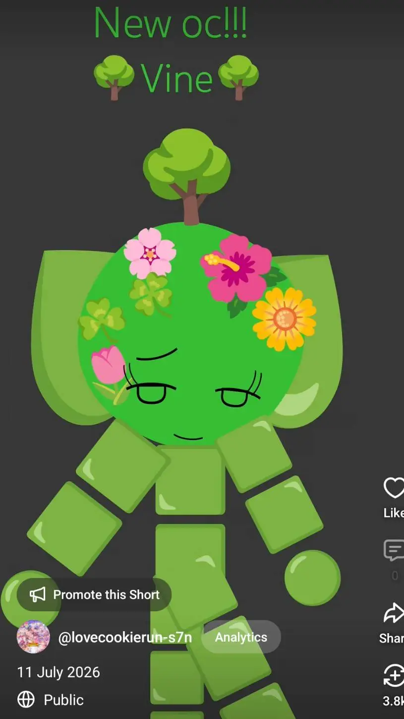 ai character: vine 🌳 background