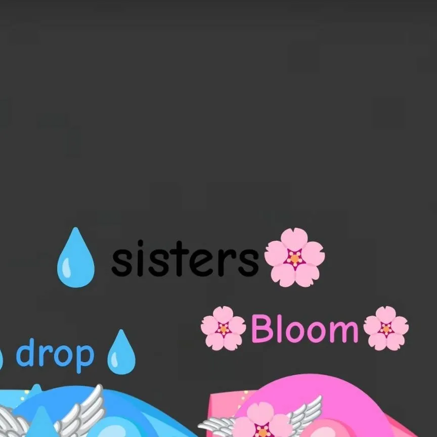 chat with ai character: 🩵drop and bloom🩷