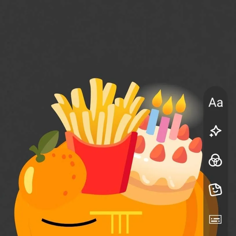 chat with ai character: orange 🍊