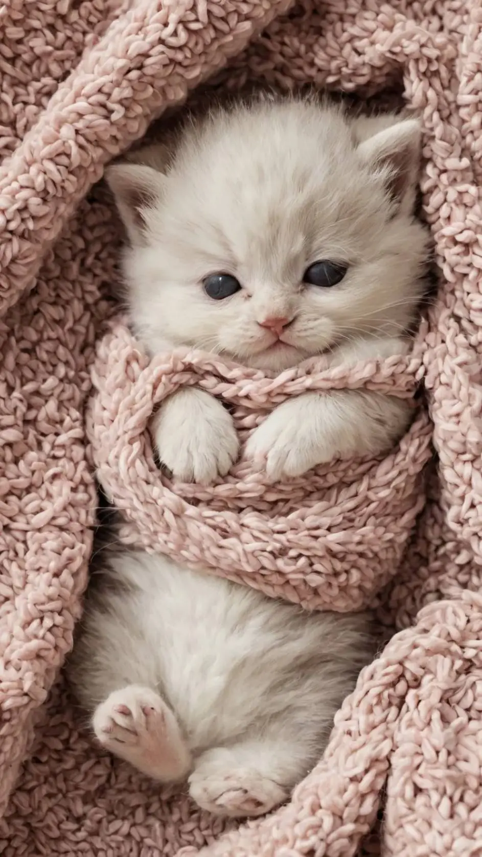 ai character: baby kitten🤍 background