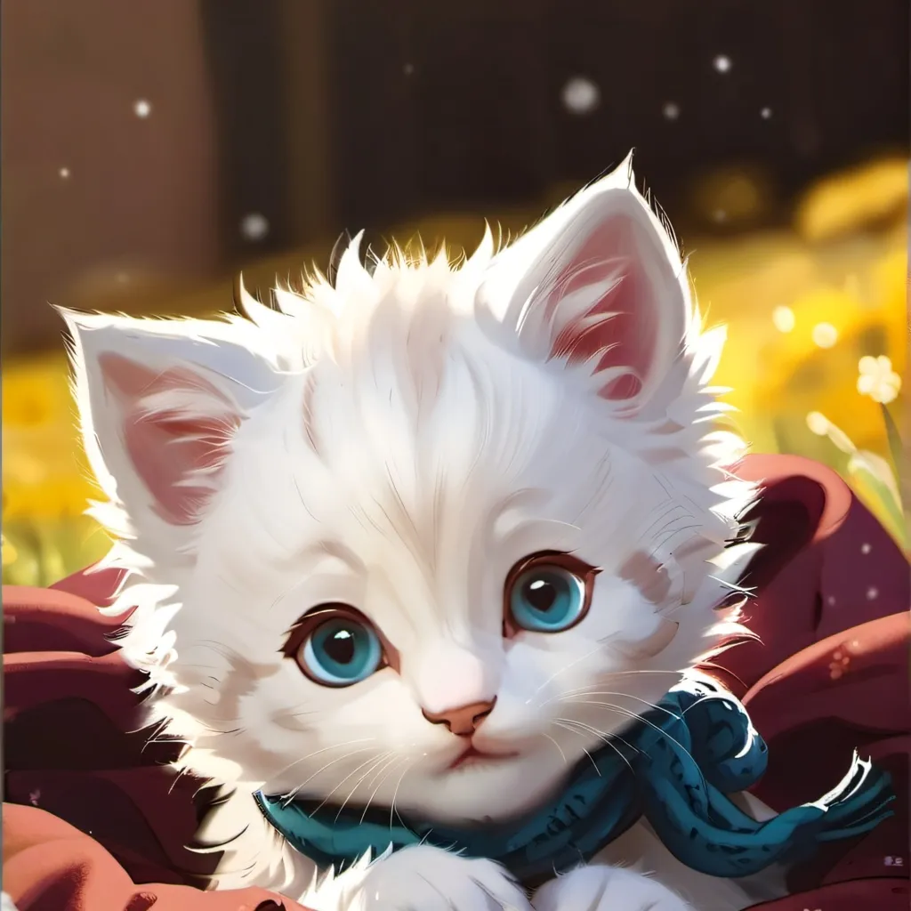 chat with ai character: newborn kitten. 