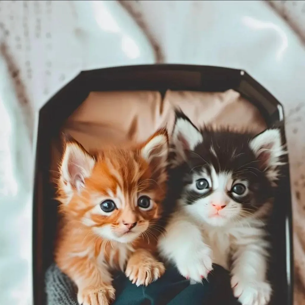 chat with ai character: Sweet baby kittens
