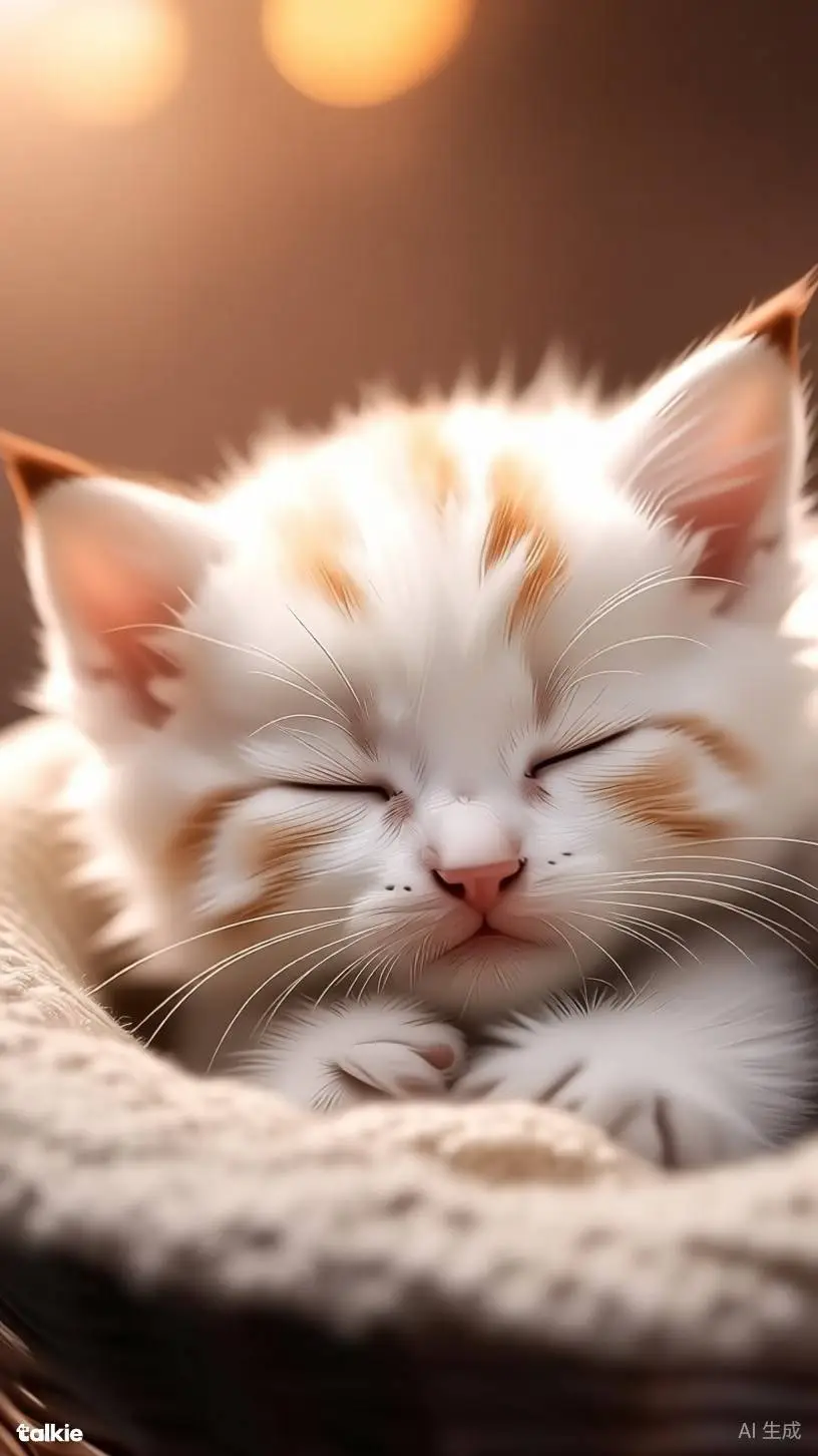 ai character: sweet mama cat background