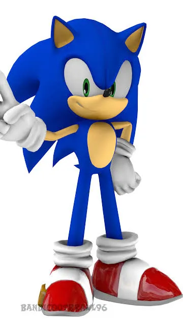 ai character: Sonic the hedgehog background